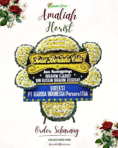 Papan Bunga Duka di Bawodesolo